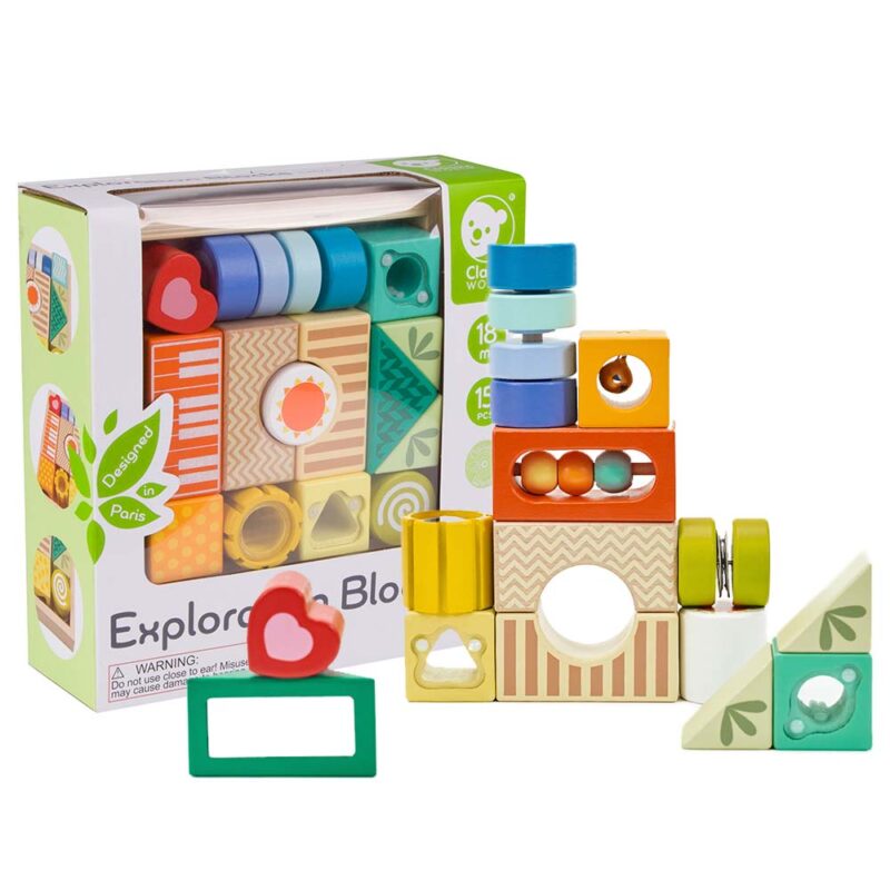 Sensory Exploration Blocks – 14pcs
