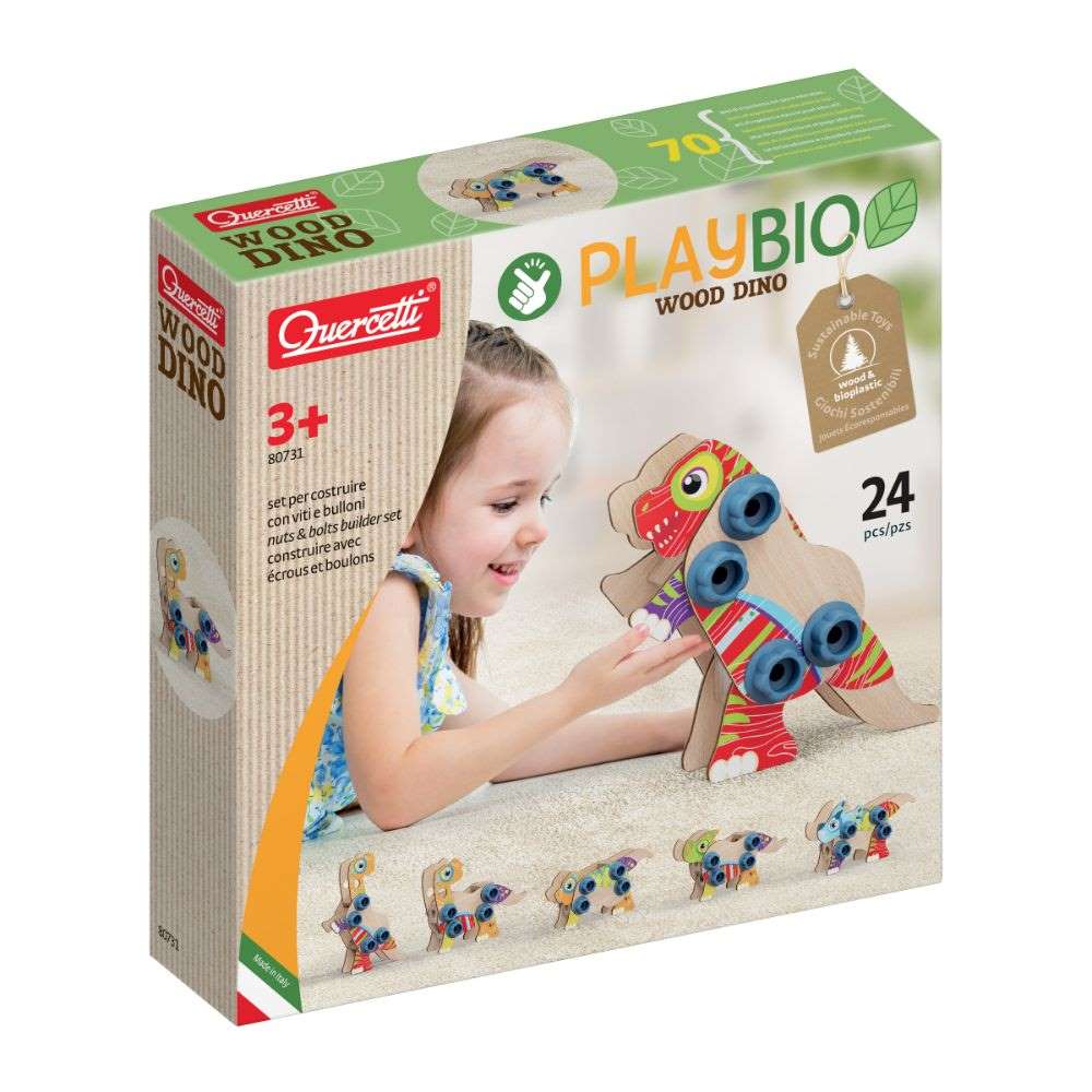 Quercetti – Play Bio Wood Dino