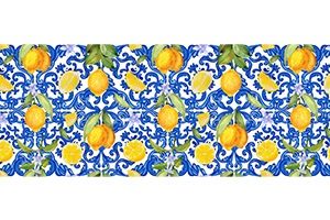 Lemon table runner